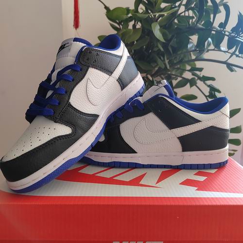 China Cheap Nike Dunk Black White Blue Shoes Men and Women-126 - Click Image to Close